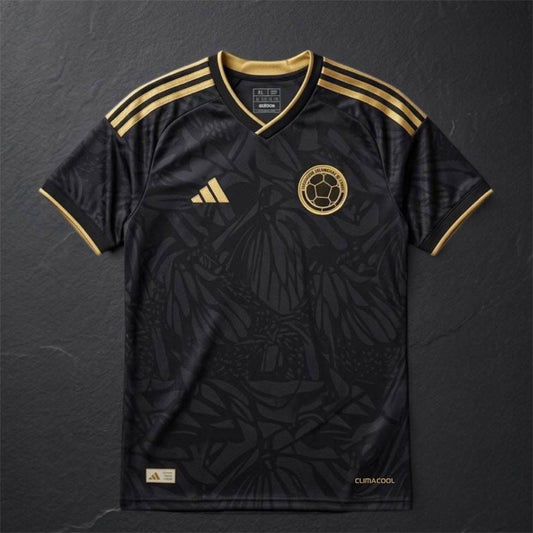CAMISETA NEGRA COLOMBIA PREMIUM