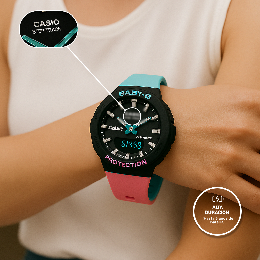 Reloj Casio Baby G importado.